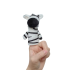 Zebra Hand Finger Puppet Plush Toy
