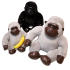 3Pcs Gorilla Plush Toy