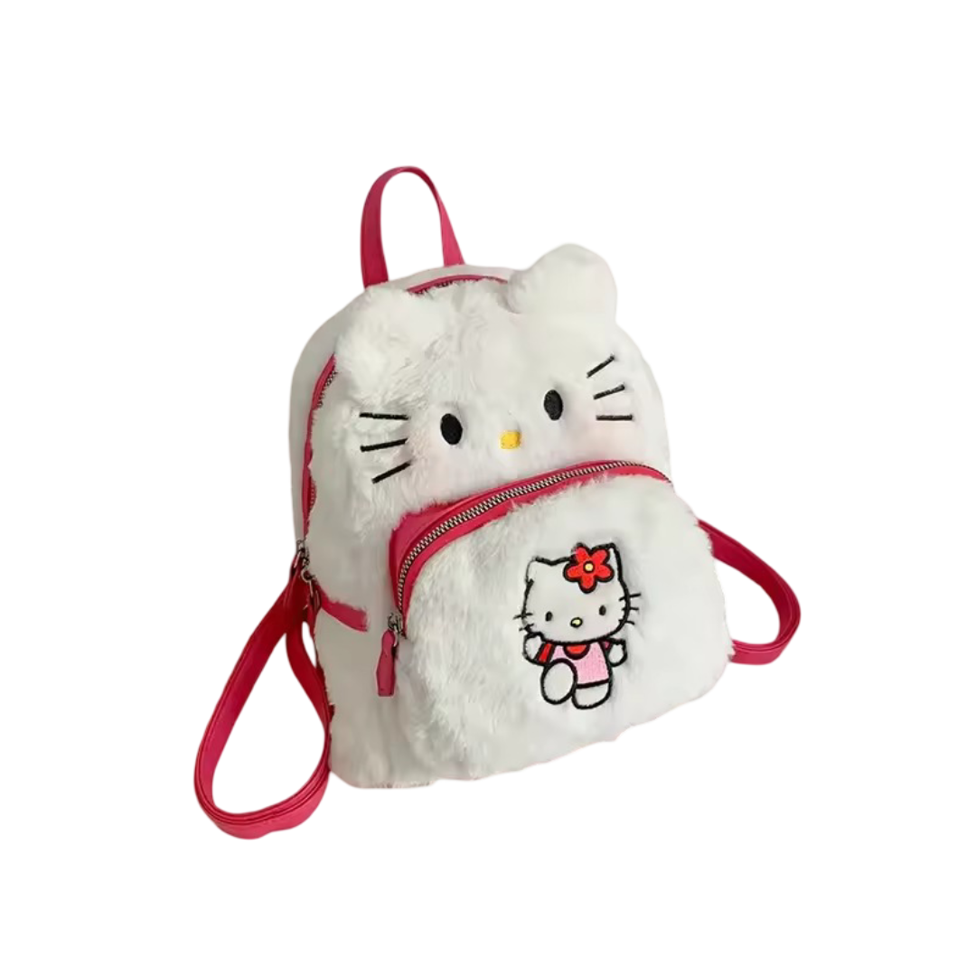 Cartoon Sanrio Hello Kitty Plush Backpack Cartoon Sanrio Hello Kitty Plush Backpack