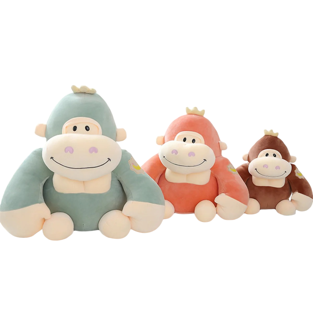 3Pcs Cartoon Monkey Plush Toy 