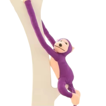 Animal Purple Monkey Plush Stuffed Toy