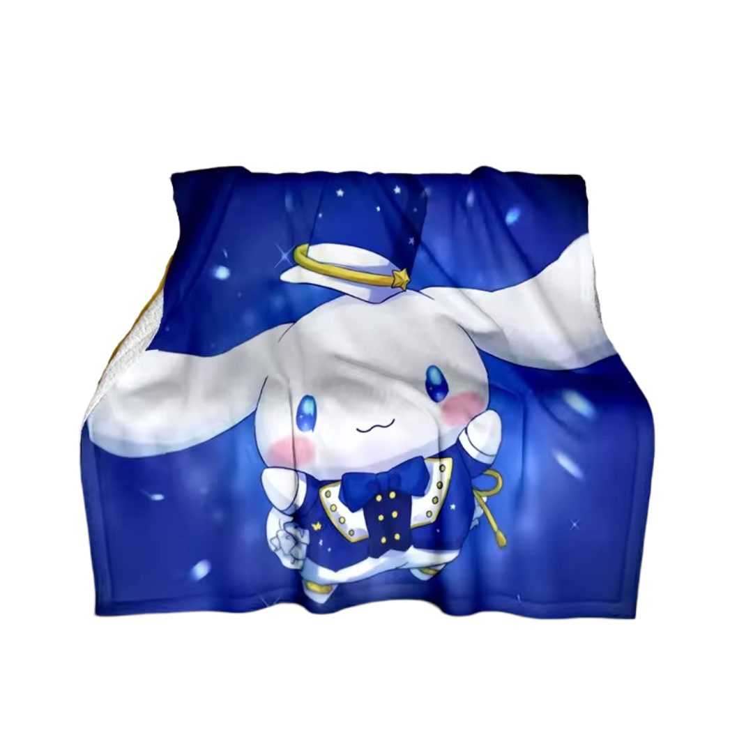 Sanrio Cinnamoroll Anime Soft Plush Blanket For Living Room Sanrio Cinnamoroll Anime Soft Plush Blanket For Living Room
