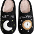 Meet Me At Midnight Soft Plush Slippers