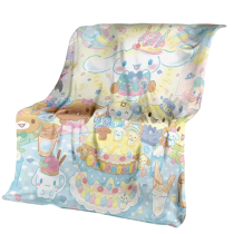 Sanrio Cinnamoroll Anime Plush Blanket For Living Room
