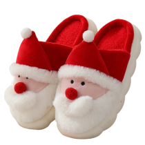 Santa Claus Christmas Plush Slippers