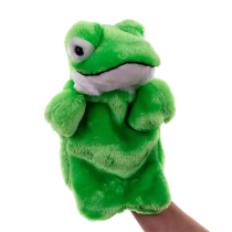Animal Frog Plush Toy Hand Puppet