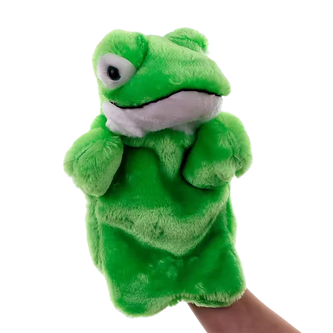 Animal Frog Plush Toy Hand Puppet Animal Frog Plush Toy Hand Puppet