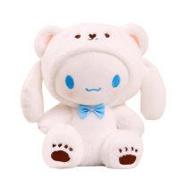 25cm Sanrio Cinnamoroll Turn Into Panda Plush Toy