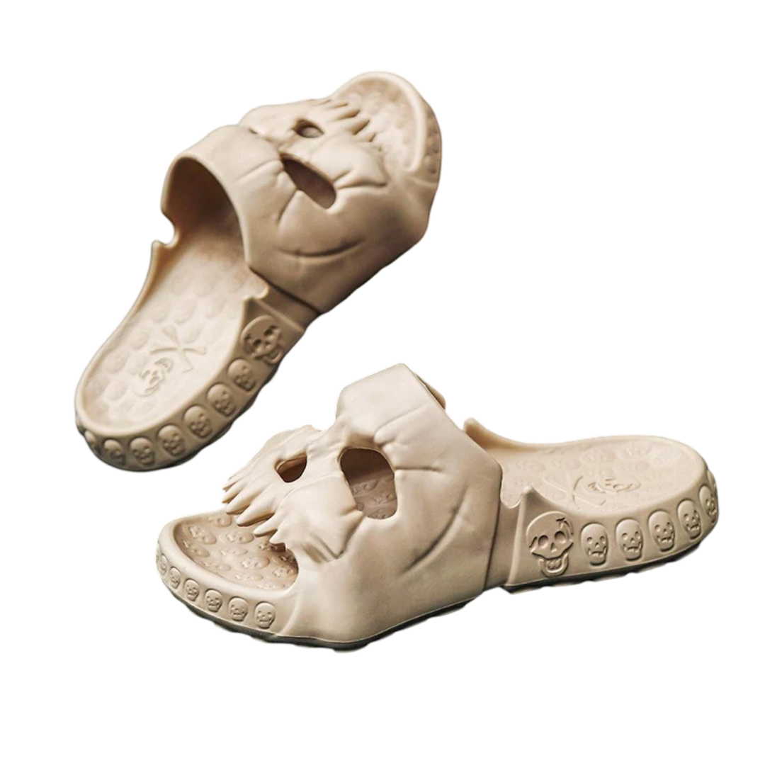 Skull Men Outdoor Slippers 