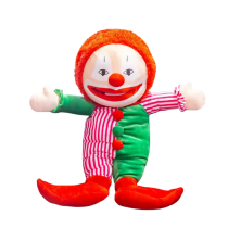 Clown Plush Toy Hand Puppet