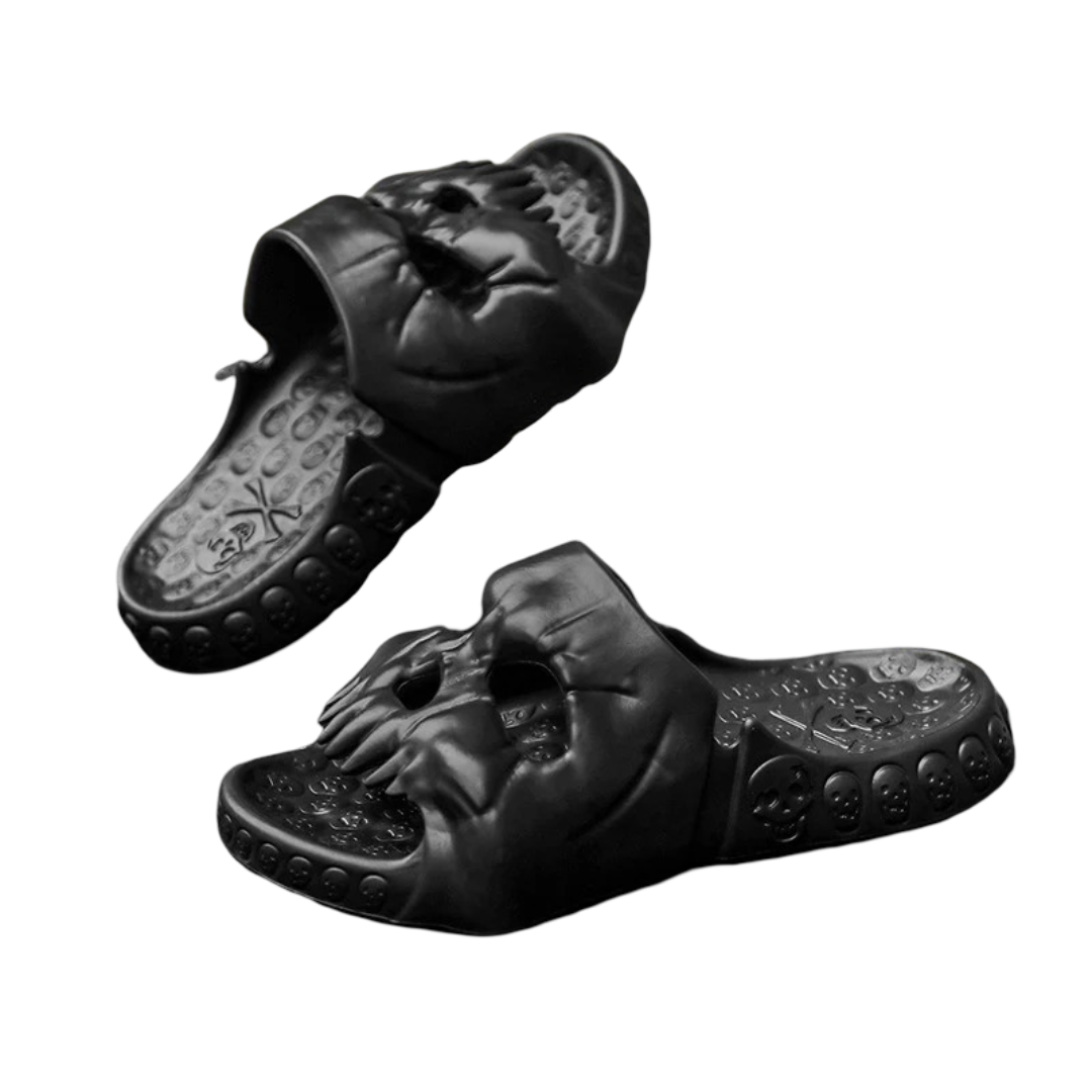 Skull Men Outdoor Slippers 