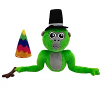 28cm Green Gorilla Tag Monkey Plush Toy