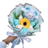 Sanrio Anime Cinnamoroll With Flowers Plush Bouquet