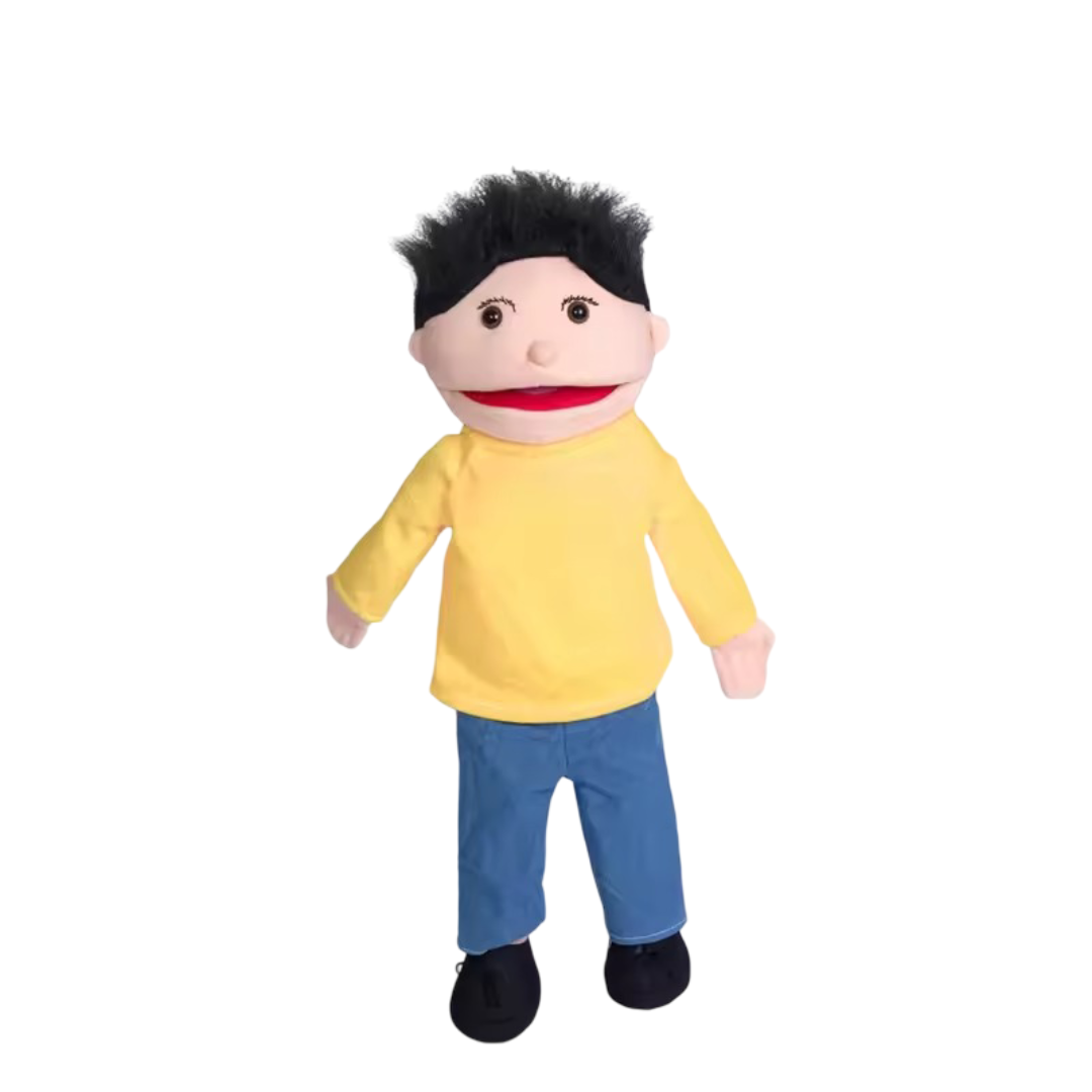 Boy Plush Toy Hand Puppet Boy Plush Toy Hand Puppet
