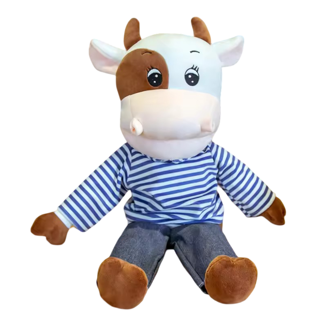 Animal Cow Plush Toy Hand Puppet Animal Cow Plush Toy Hand Puppet