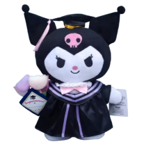 Anime Sanrio Kuromi Graduation Plush Toy