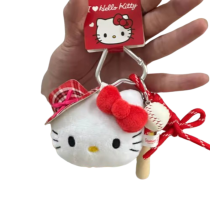 Cartoon Sanrio Hello Kitty Soft Plush Keychain