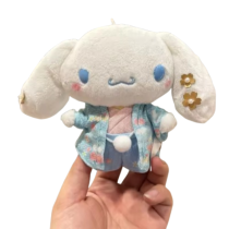 Cinnamoroll Anime Sanrio Soft Plush Keychain