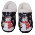Christmas Snowman Soft Stuffed Plush Slippers