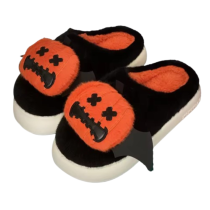 Pumpkin Halloween Stuffed Plush Slippers