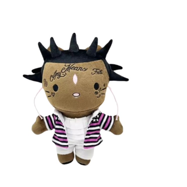 Lil Uzi Vert Hello Kitty Plush Toy Lil Uzi Vert Hello Kitty Plush Toy