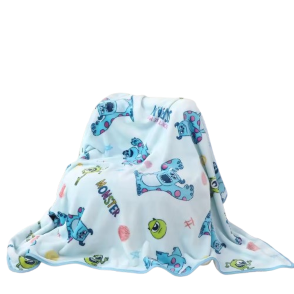 Monsters, Inc. Franchise James P. Sullivan Plush Blanket Monsters, Inc. Franchise James P. Sullivan Plush Blanket