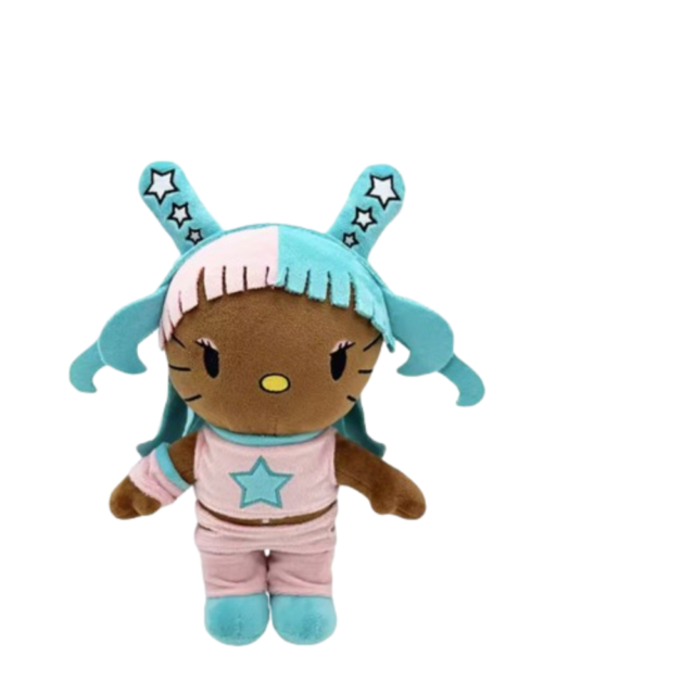 Hello Kitty Megan Thee Stallion Plush Toy Hello Kitty Megan Thee Stallion Plush Toy