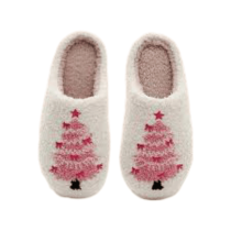 Christmas Tree Plush Soft Slippers