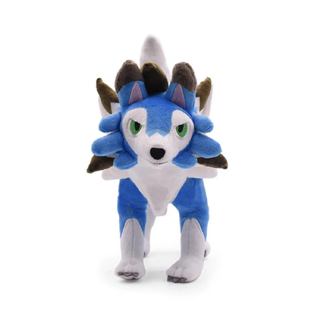 Anime Pokemon Shiny Lycanroc Plush Toy Anime Pokemon Shiny Lycanroc Plush Toy