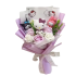 35cm Sanrio Cartoon Character With Flowers Plush Bouquet