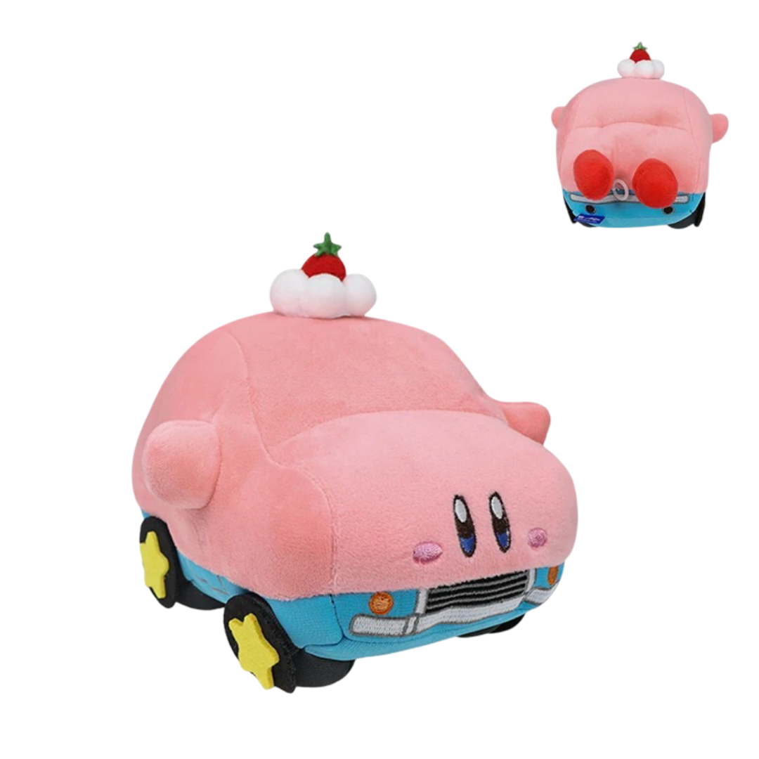Anime Strawberry Kirby Star Car Plush Toy Anime Strawberry Kirby Star Car Plush Toy